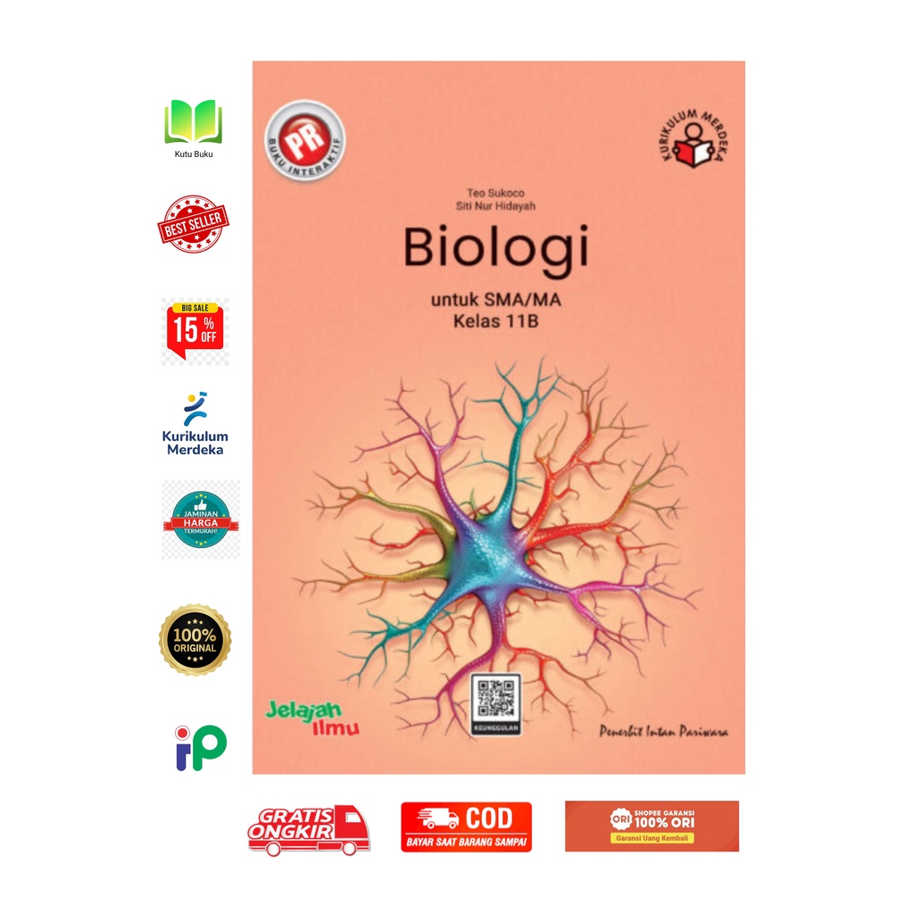 Jual Buku PR LKS Interaktif BIOLOGI SMA Kelas 11 Semester 2 Kurikulum