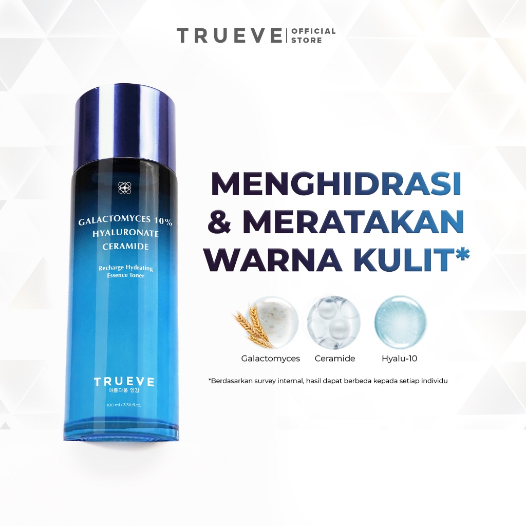 Jual Trueve Recharge Hydrating Essence Toner Galactomyces