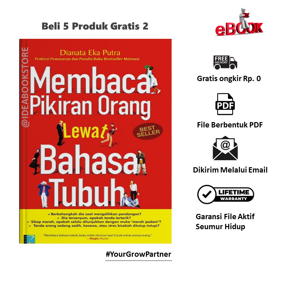 Jual Buku Membaca Pikiran Orang Lewat Bahasa Tubuh Shopee Indonesia