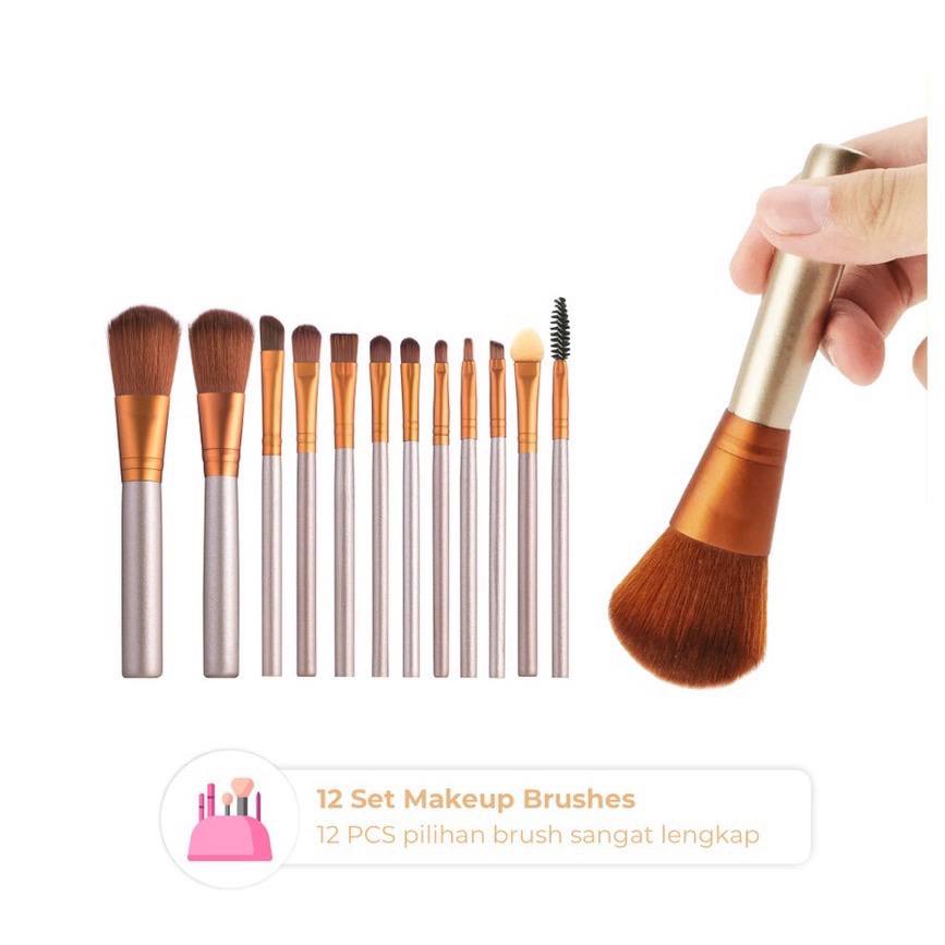 Jual Brush Makeup Set Kuas Naked Isi Pcs Naked Set Blush Make