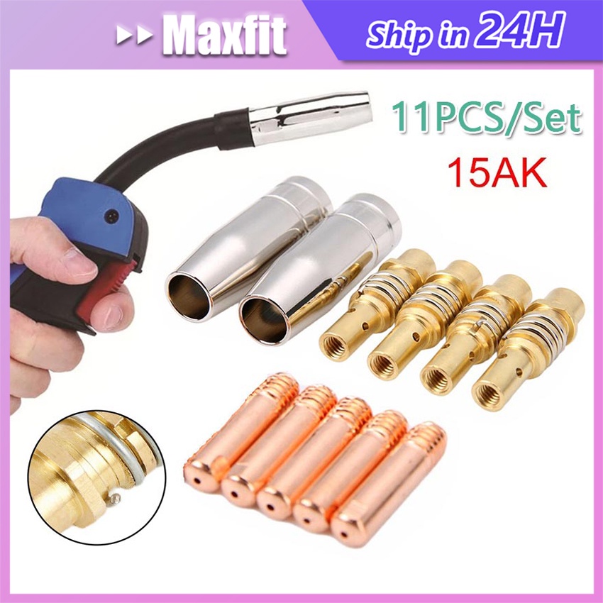 Jual Pcs Ak Mig Mag Welding Nozzle Contact Tips Welding Torch Gas