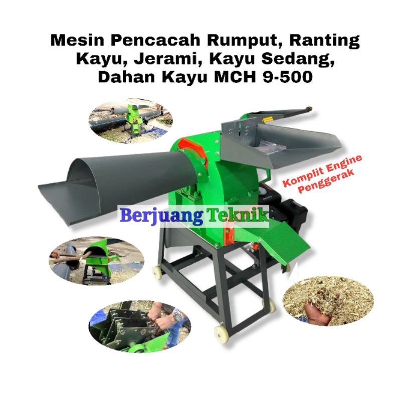 Jual Mesin Pencacah Rumput Ranting Kayu Dahan Kayu Jerami Kayu