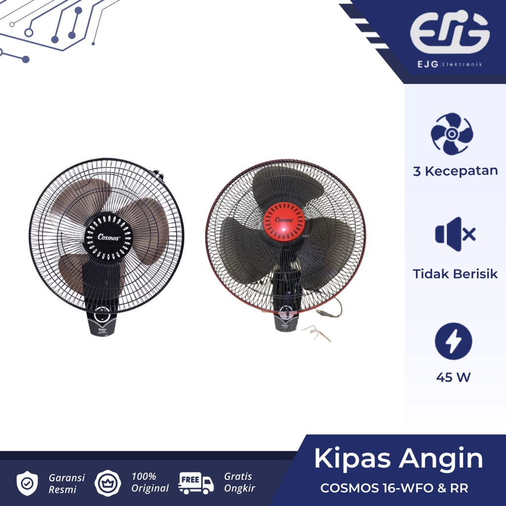 Jual Kipas Angin Dinding Cosmos Inch Wall Fan Cosmos Wfo Wfo