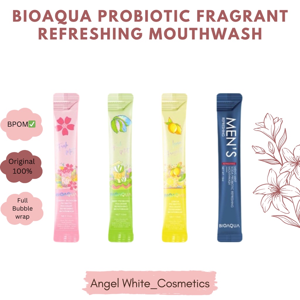 Jual BIOAQUA PROBIOTIC FRAGRANT REFRESHING MOUTHWASH Shopee Indonesia