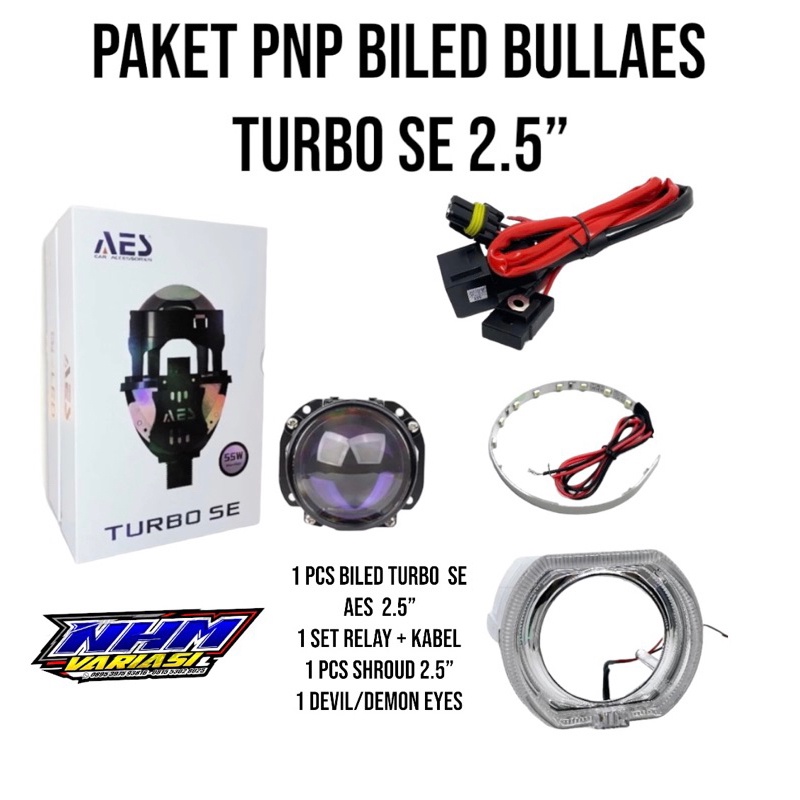 Jual PROMO SEPESIAL COMBO PAKET HEMAT BILED TURBO SE 55wat ORIGINAL