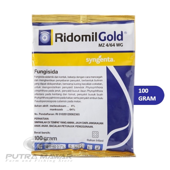 Jual Fungisida Ridomil Gold Mz Wg Syngenta Gram Obat Semprot