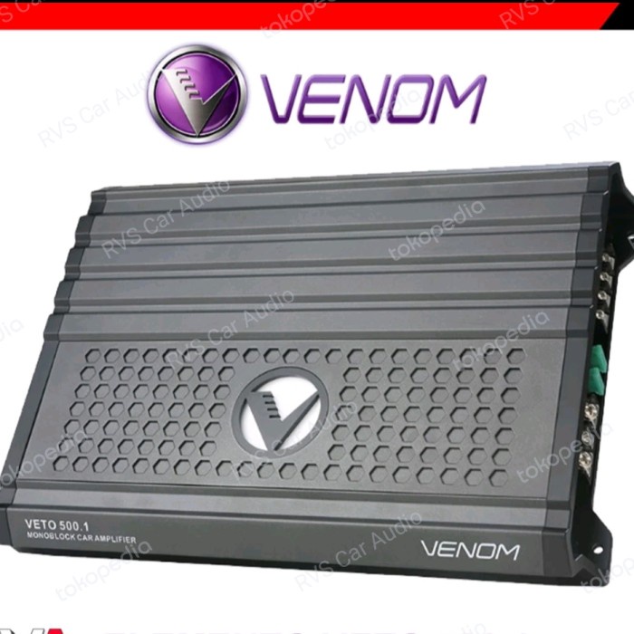 Jual Power Amplifier Monoblock Venom Elemento Veto Original Resmi