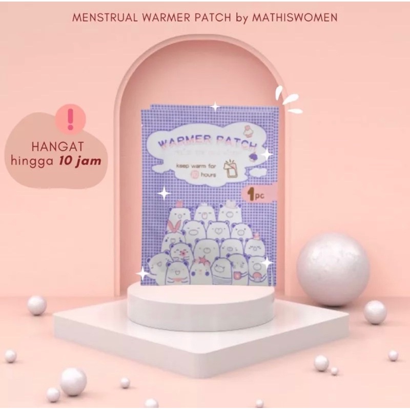 Jual Mathis Menstrual Warmer Patch Pad Terapi Nyeri Haid Pereda