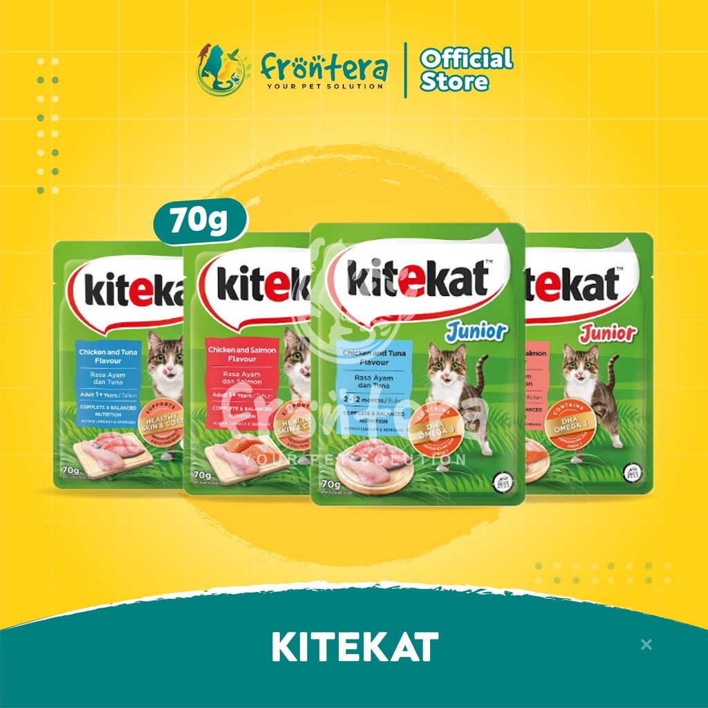 Jual KITEKAT POUCH 70gr Kitekat All Varian Kitekat Wet Food Makanan