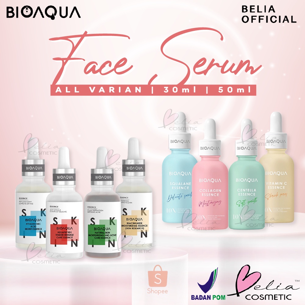 Jual Belia Bioaqua Face Serum All Varian Ml Ml Efek X Serum