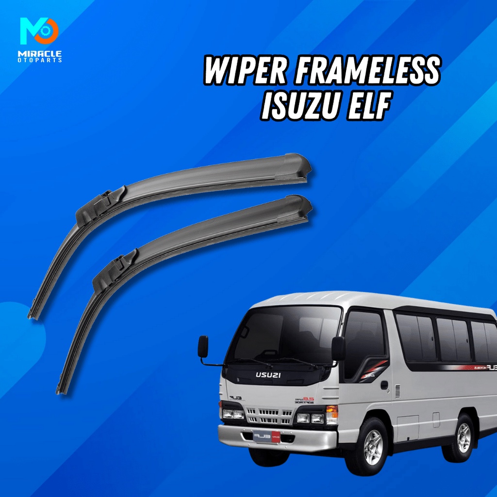 Jual Wiper Frameless Isuzu Elf Sepasang Pcs Kiri Dan Kanan Model