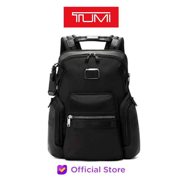 Jual TUMI Alpha Bravo Navigation Backpack Tas Ransel Pria Black