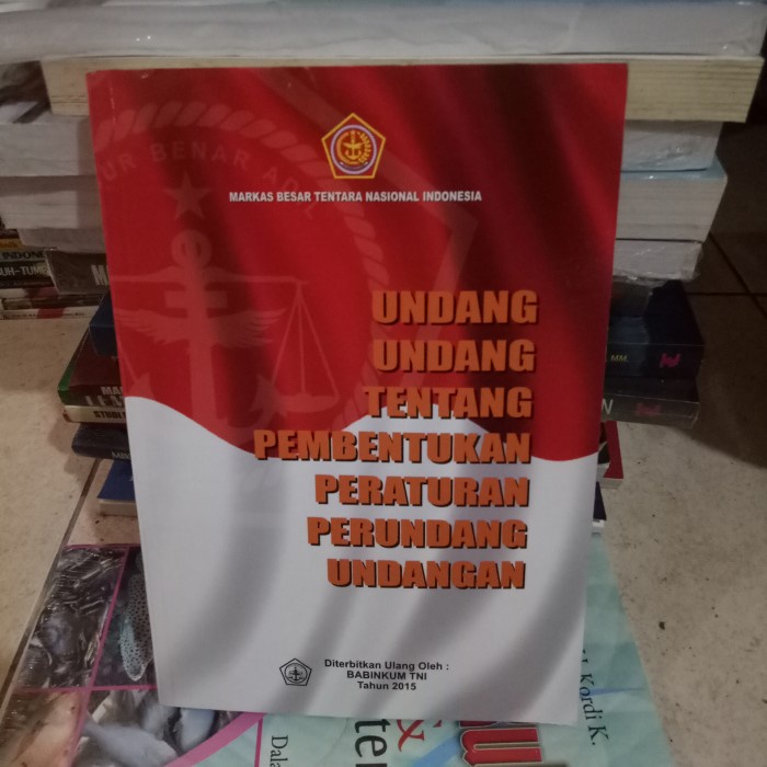 Jual ORI BUKU UNDANG UNDANG TENTANG PEMBENTUKAN PERATURAN PERUNDANGAN