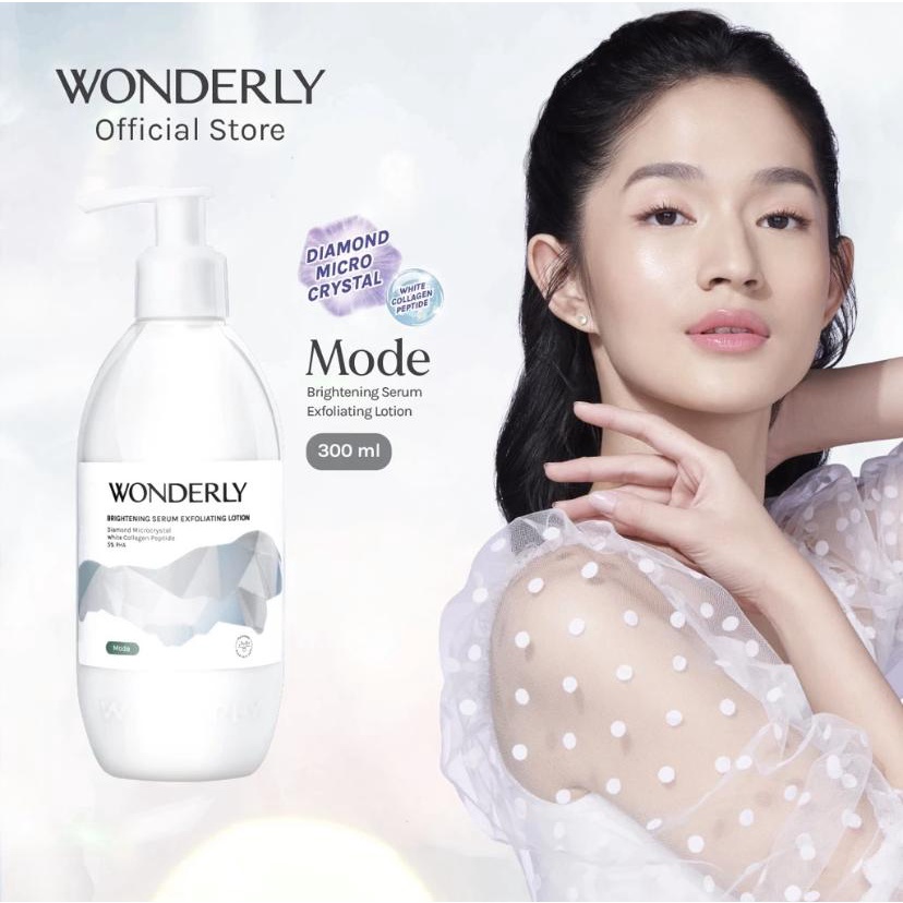 Jual WONDERLY Brightening Serum Exfoliating Body Lotion Mode First