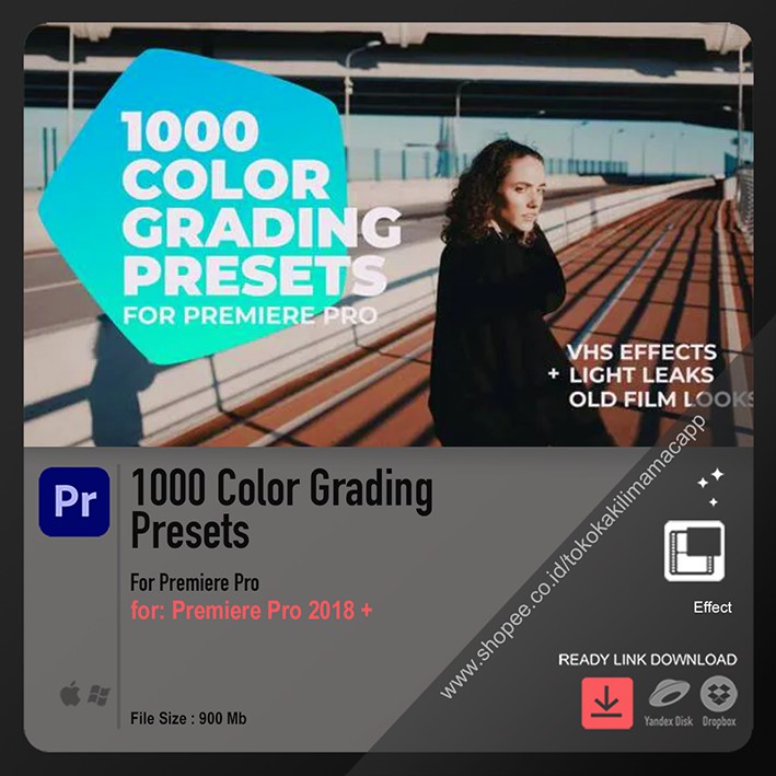 Jual 1000 Cinematic Color Grading For Premiere Pro Shopee Indonesia