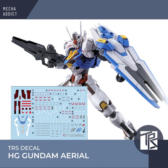 Jual Water Slide Decal Hg Gundam Aerial By Trs Permet Score