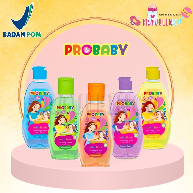 Jual Frauleinco Probaby Hair And Body Wash Shampoo Sabun Mandi Bayi