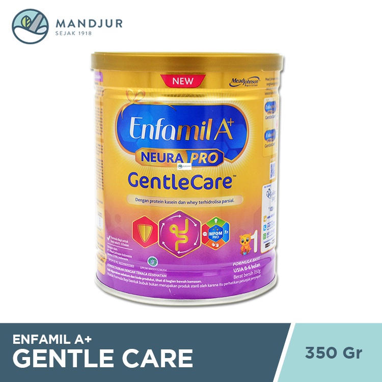 Jual Enfamil Gentle Care Step 1 350 Gram 0 6 Bulan Shopee Indonesia