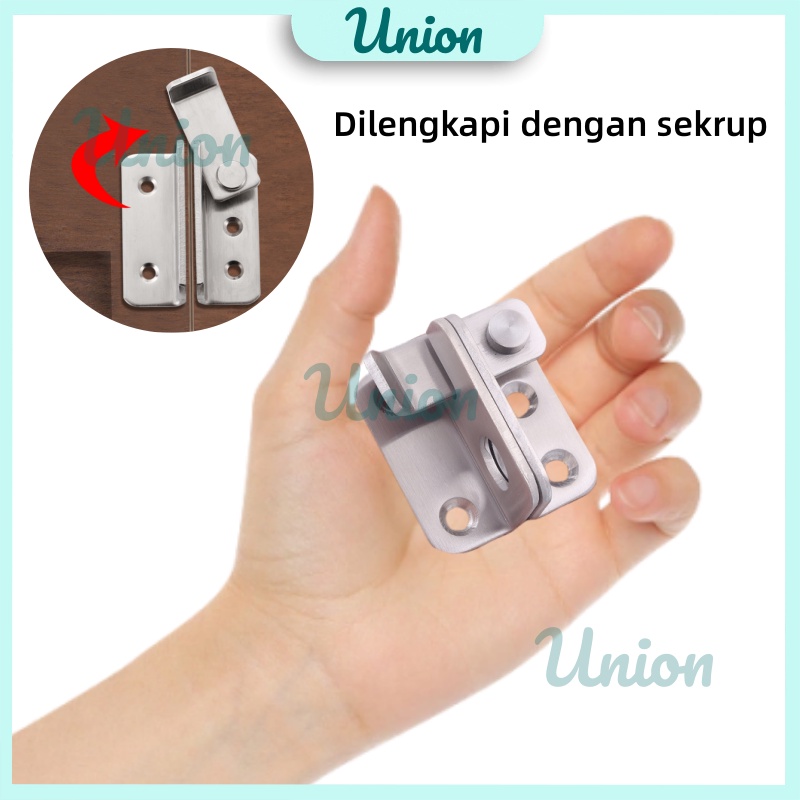 Jual Um Slot Pintu Geser Overpal Gembok Kunci Pengait Sudut