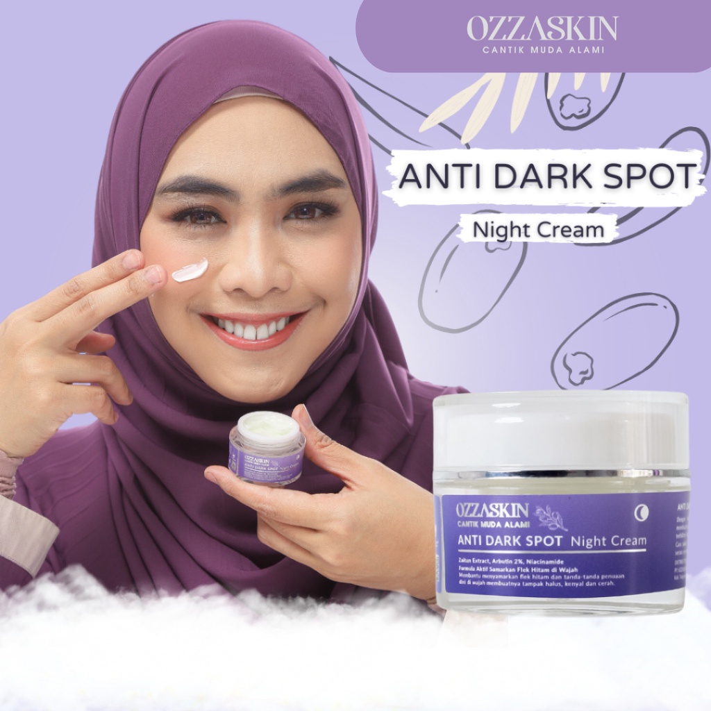 Jual Cream Siang Malam Terbaik Penghilang Flek Hitam Ozzaskin By Oki