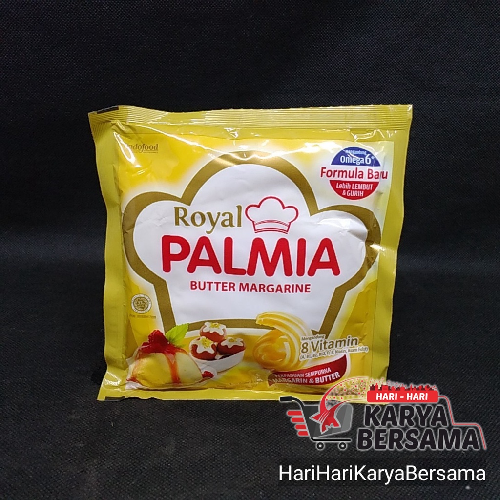 Jual INDOFOOD ROYAL PALMIA BUTTER MARGARINE SACHET 200GR Shopee Indonesia