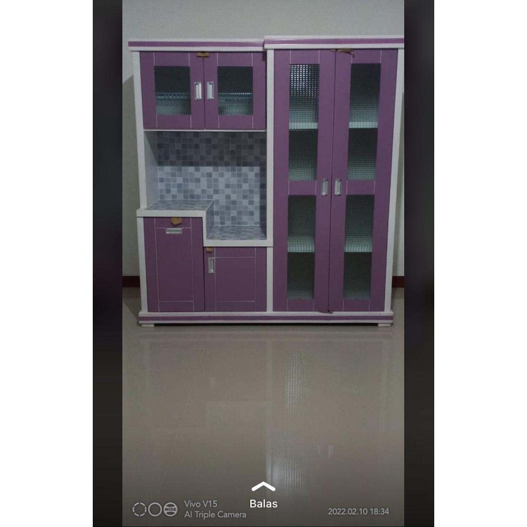 Jual Rak Sayur 4 Pintu Lemari Piring Modern Shopee Indonesia