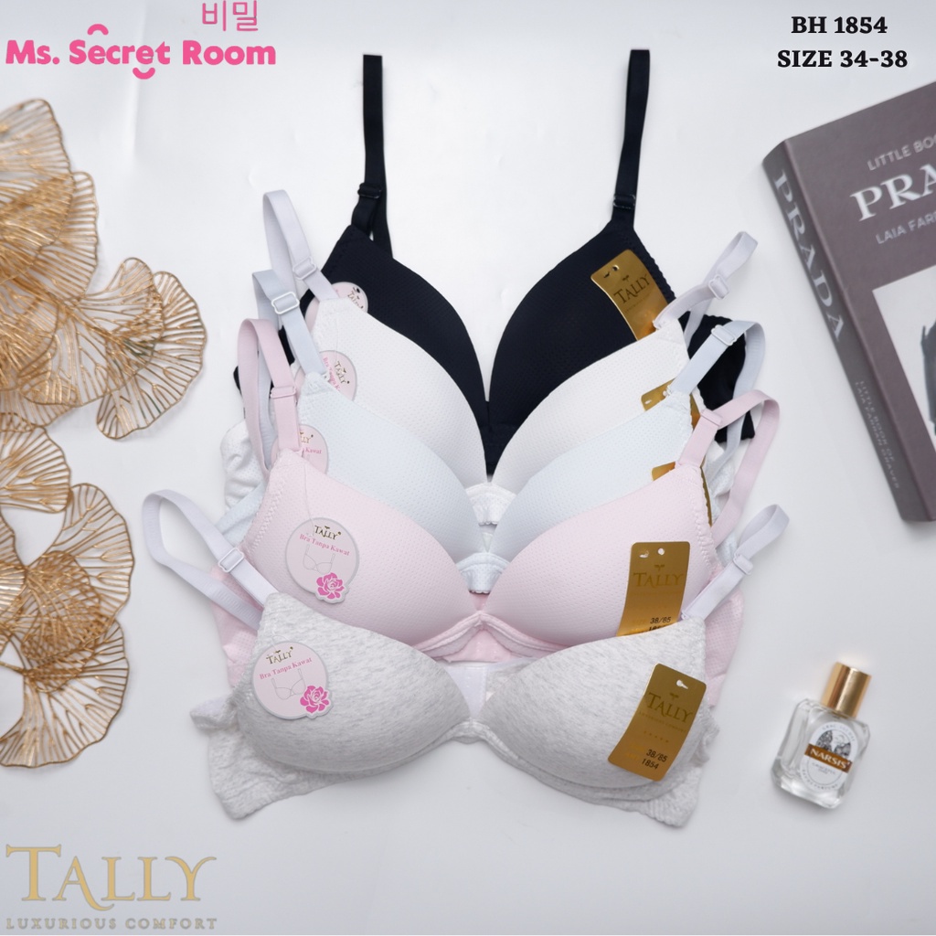 Jual Tally Bra Tanpa Kawat Cup B Busa Tipis Size