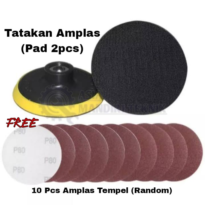 Jual Tatakan Amplas Tempel Backing Pad Polisher Velcro Inc Amplas