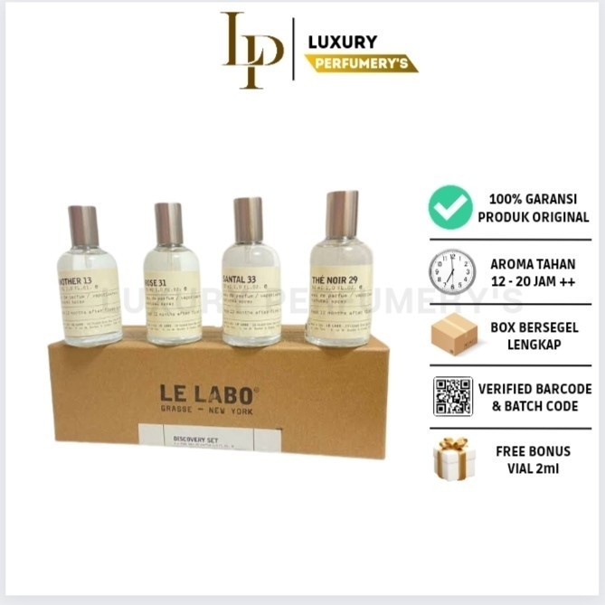 Jual Le Labo Discovery Set EDP 4 X 30ml Original Box Bersegel Lengkap