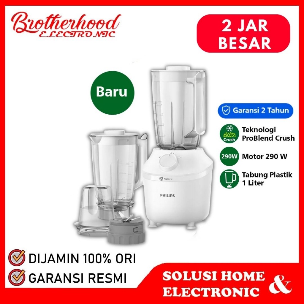 Jual Bisa Cod Blender Philips Hr Hr Hr Plastik