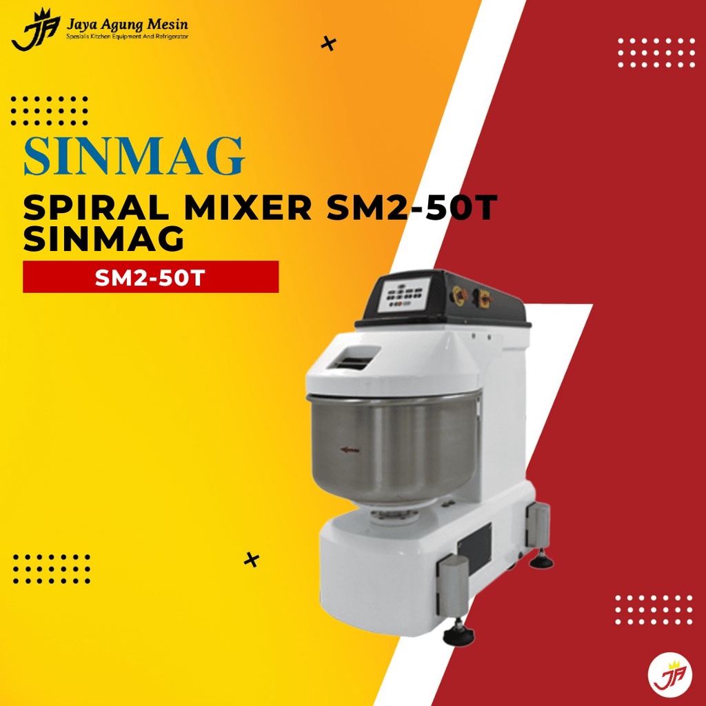 Jual Spiral Mixer SM2 50T Sinmag Shopee Indonesia