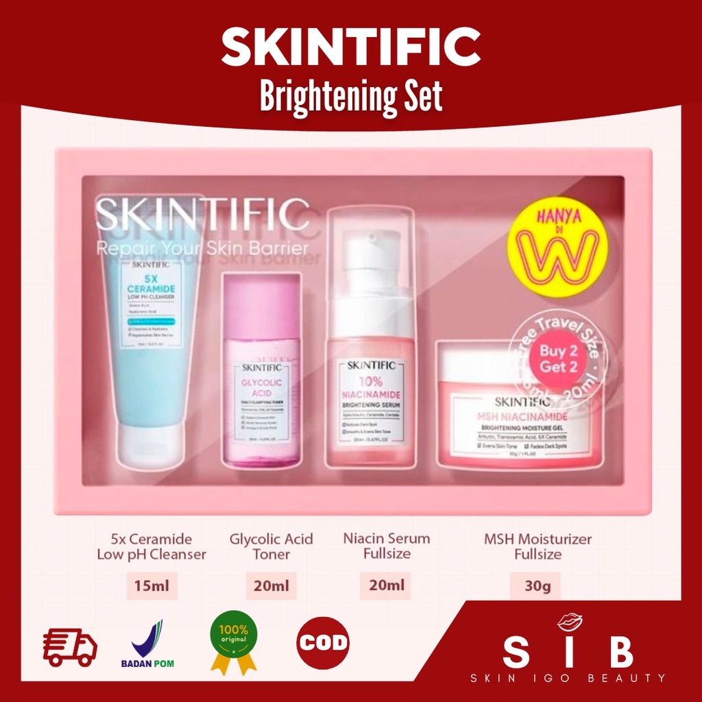 Jual Skintific Msh Niacinamide Repair Your Skin Barrier Brightening