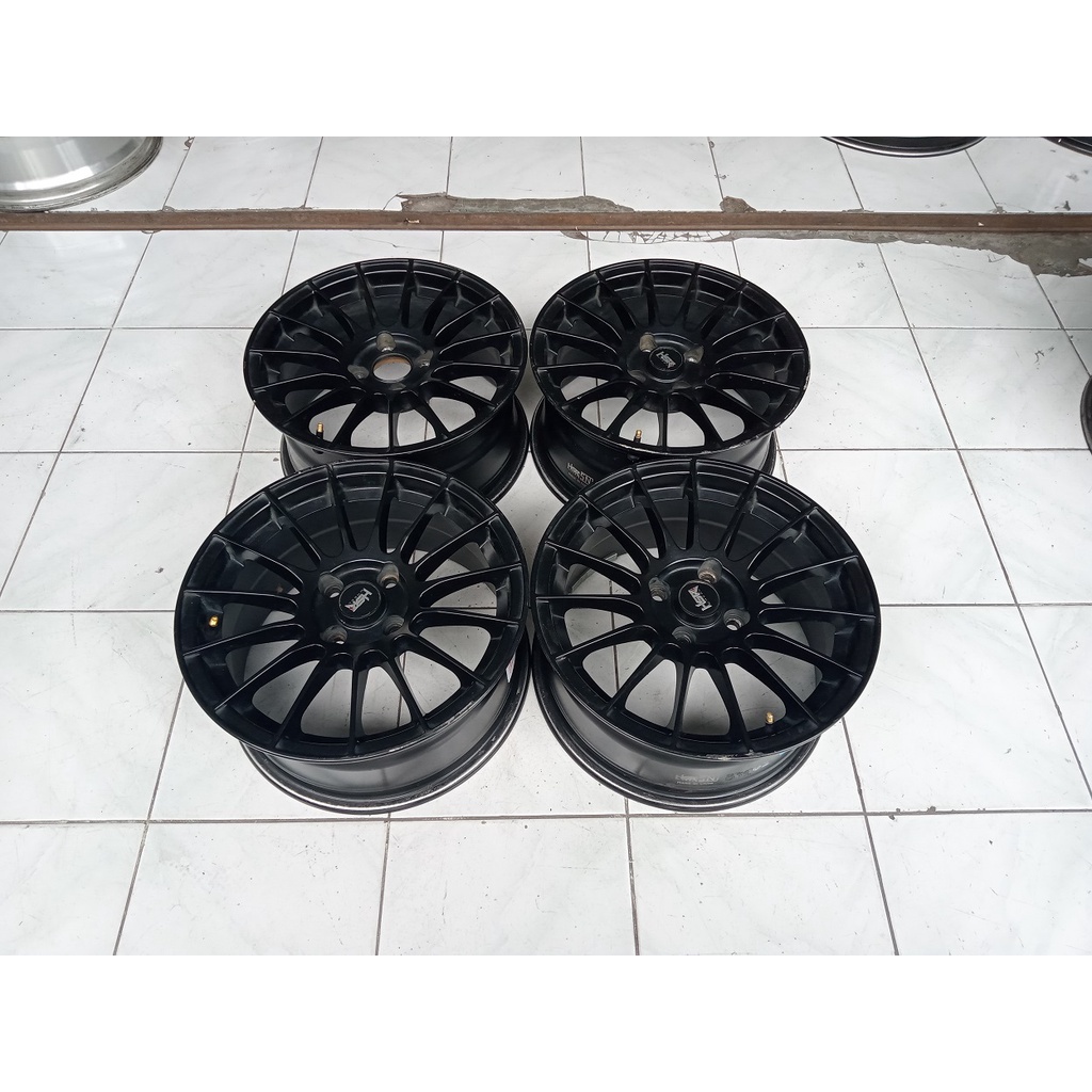 Jual VELG MOBIL RACING HSR RACE RING 15 LEBAR 7 PCD 4x100 MOBILIO AGYA