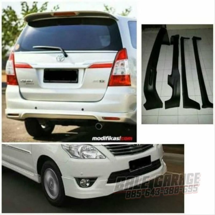 Jual Bodykit Toyota Grand Kijang Innova Luxury Body Kit Bemper