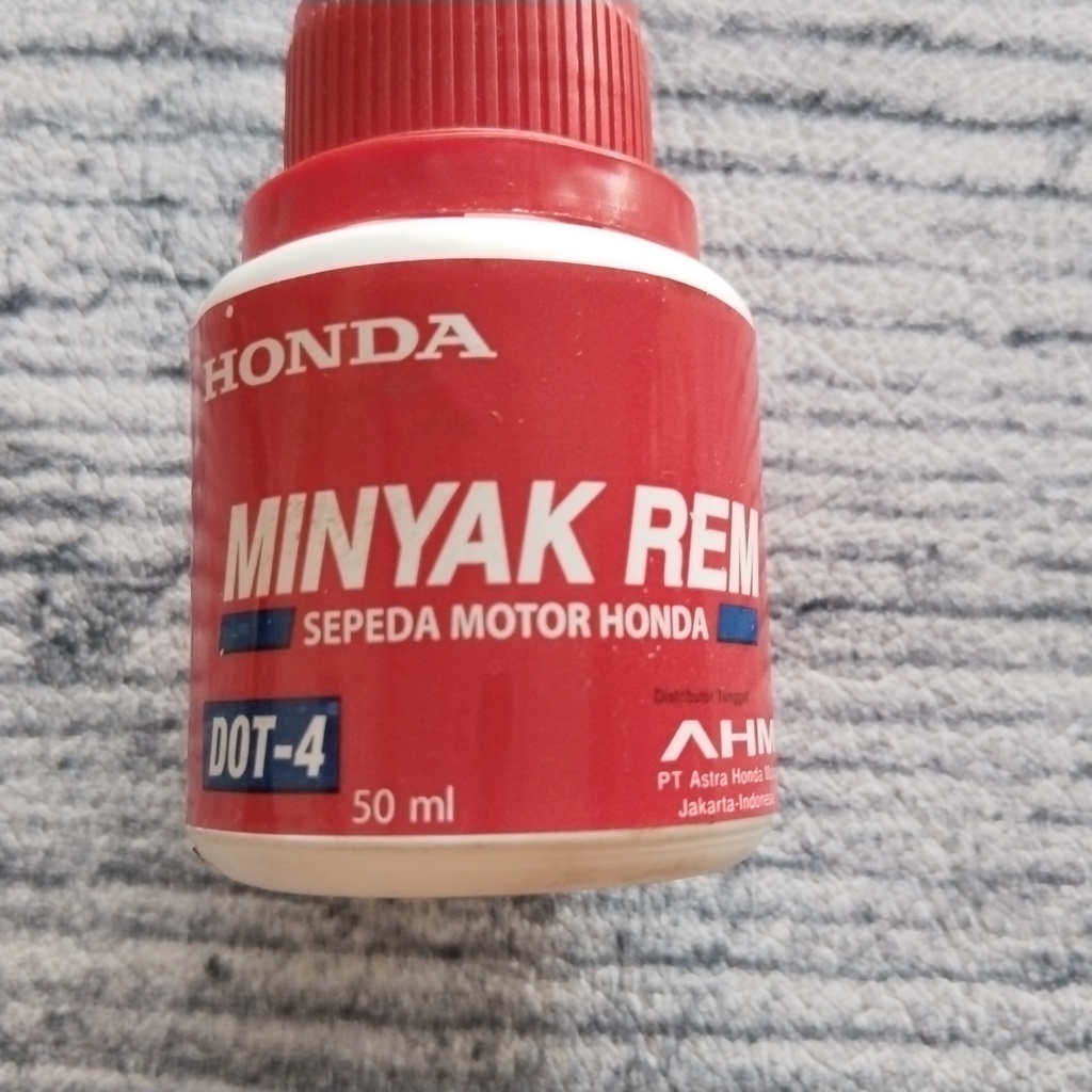 Jual Oli Minyak Rem AHM DOT4 Original Dot 4 Motor Honda Shopee Indonesia