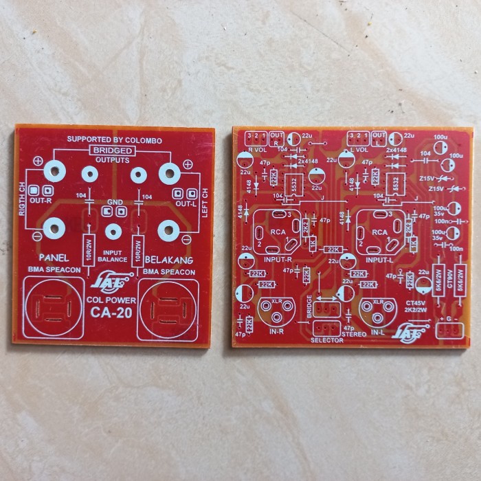 Jual Pcb Inbal Input Balance Box Panel Ca Ca10 Ca20 Thunder Csh