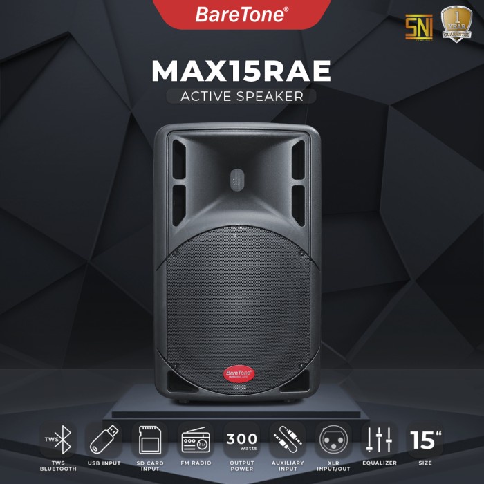 Jual Speaker Aktif Baretone Max Rae Max Rae Inch Original