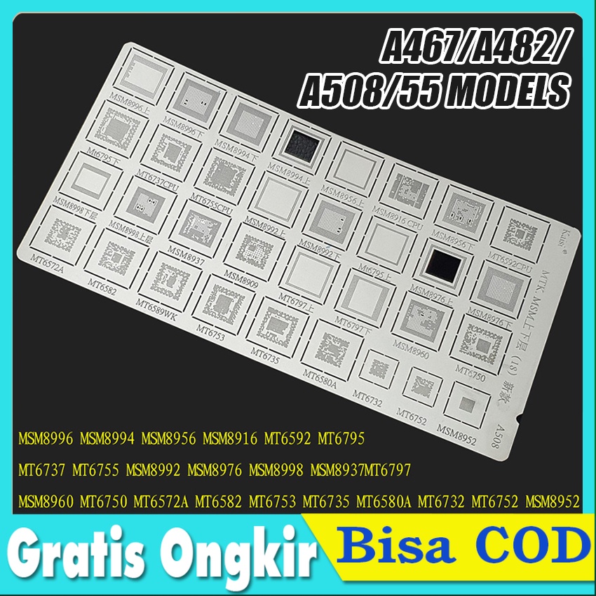 Jual Plat Bga Cetak Ic Stencil Amaoe Amoe Mi13 Mi 13 Xiaomi Redmi Cpu