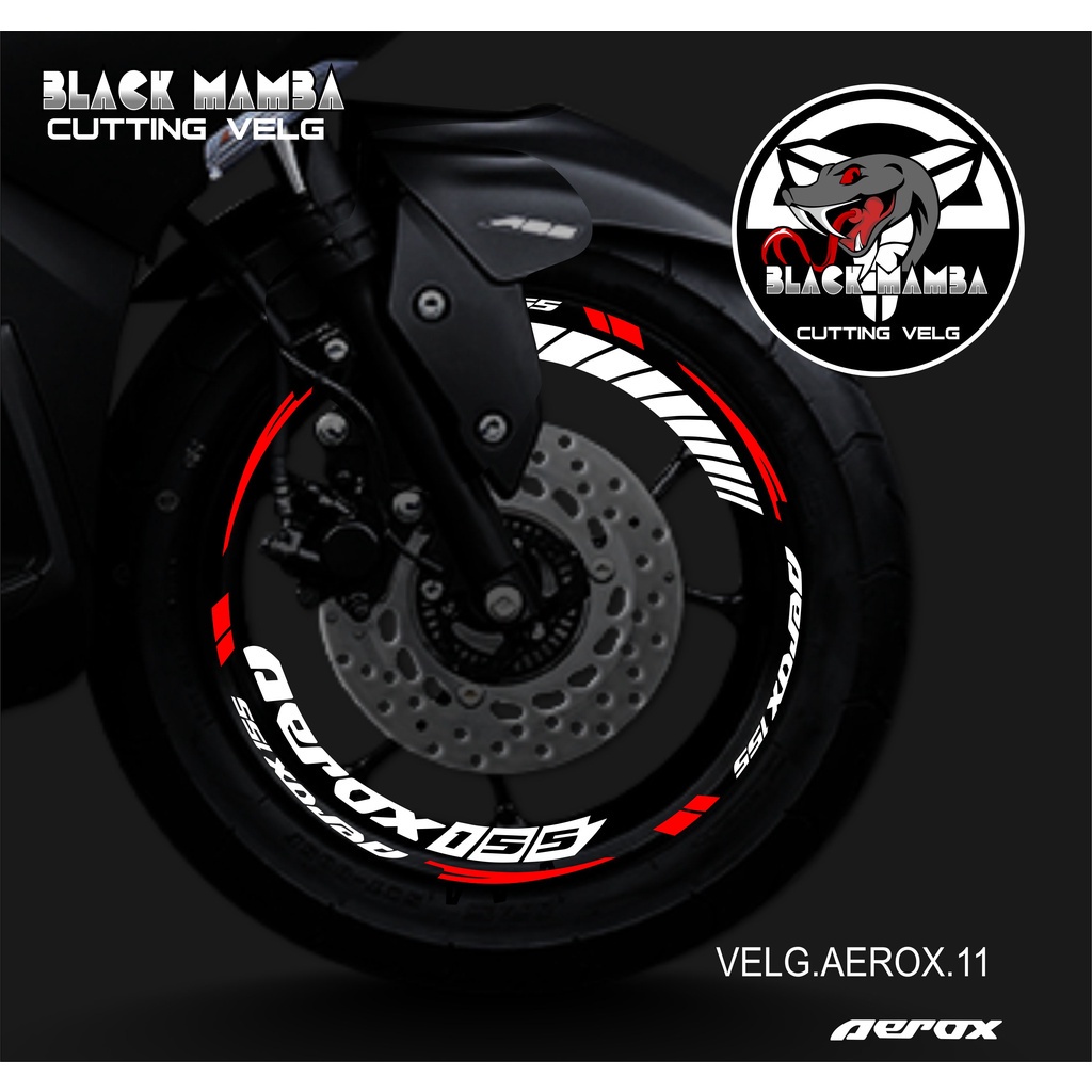 Jual Cod Cutting Sticker Velg Aerox Stiker Lis List Variasi Ban