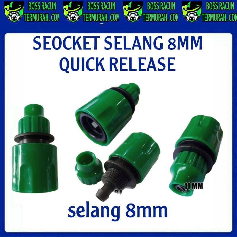 Jual Konektor Selang Quick Release Selang Soket Konektor Pompa Dc