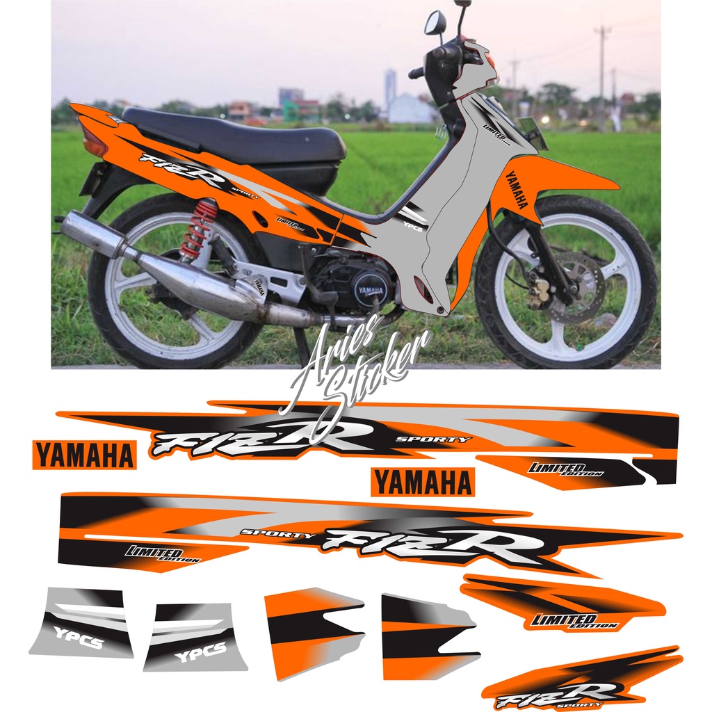 Jual Striping Stiker Yamaha Fiz R Le Variasi Custom Shopee Indonesia