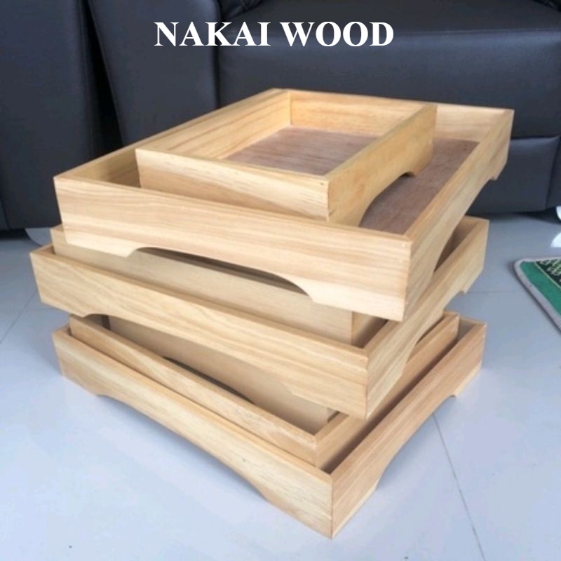 Jual Kotak Hantaran Seserahan Kayu Jati Belanda Shopee Indonesia