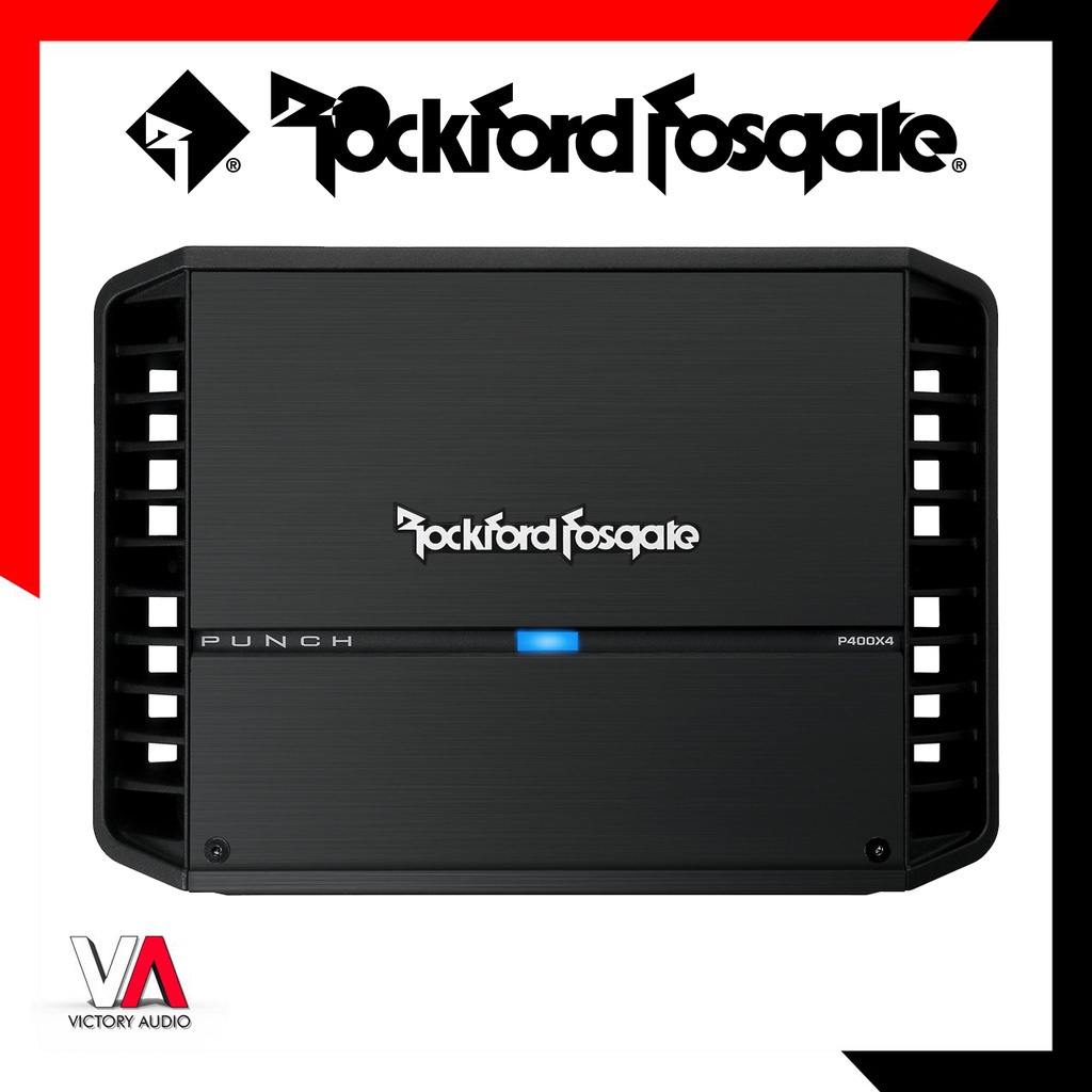 Jual Power Amplifier 4 Channel Rockford Fosgate PUNCH P400x4 4CH