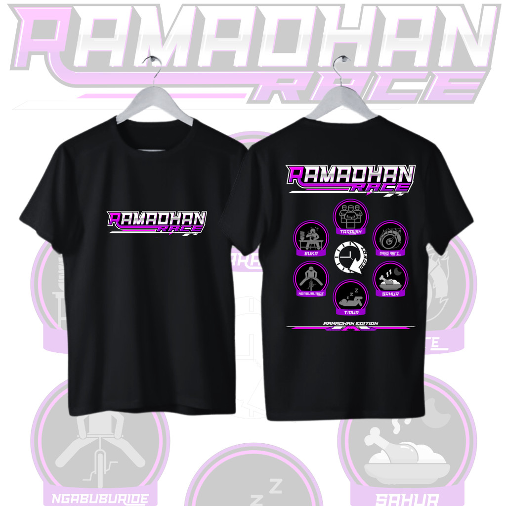 Jual KAOS RAMADHAN RACE EDITION Baju Kaos Pria Racing Shopee Indonesia