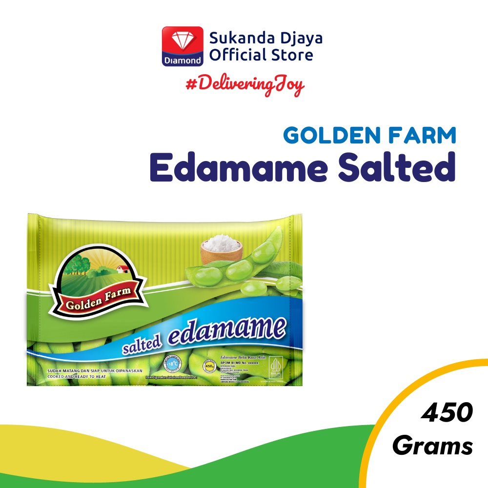 Jual Golden Farm Edamame Salted Gr Shopee Indonesia