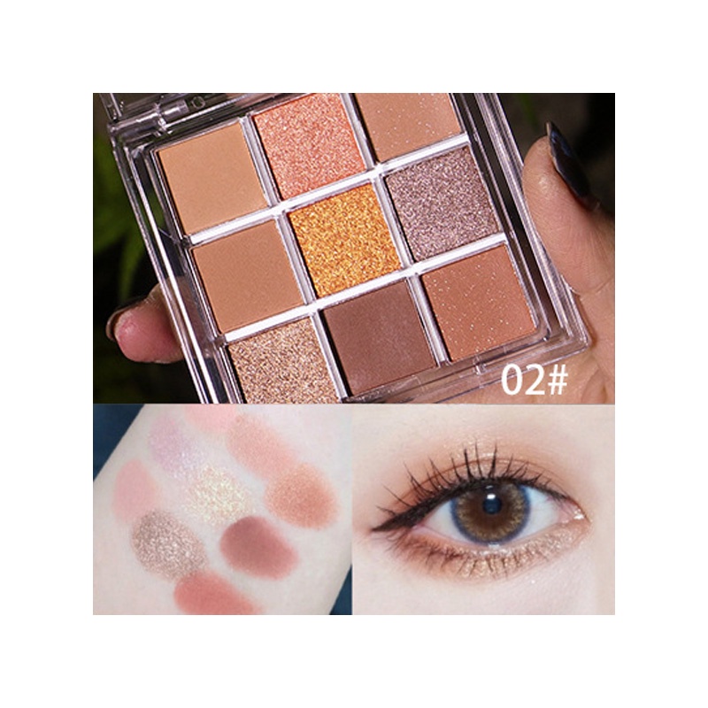 Jual Cod Eyeshadow Palette Waterproof Matte Glitter Shimmer Korea