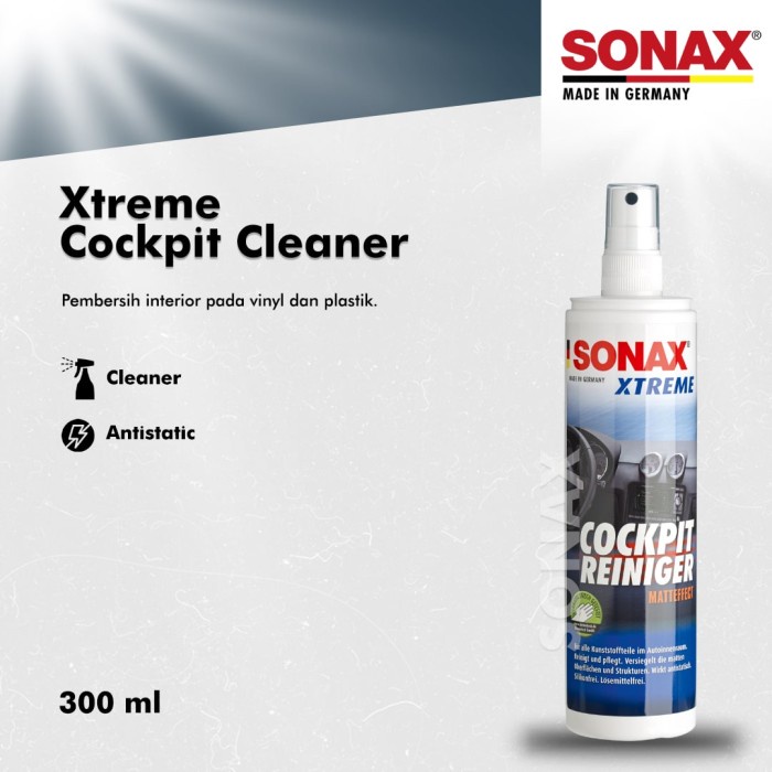 Jual Sonax Xtreme Cockpit Cleaner Ml Pembersih Interior Mobil