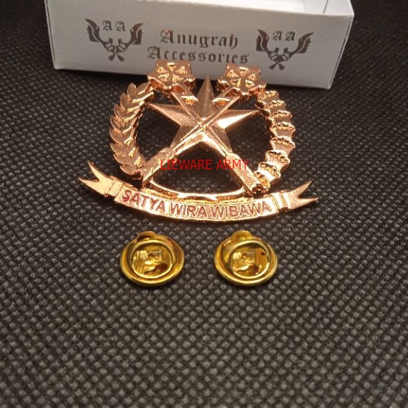 Jual Brevet Wing Pin Chk Hukum Tni Ad Perunggu Shopee Indonesia