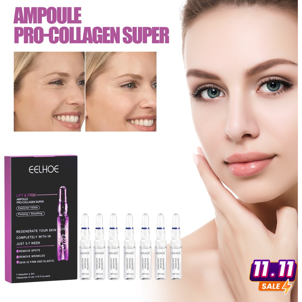 Jual Eelhoe Set Ampoule Anti Wrinkle Lifting Serum Ceramide And