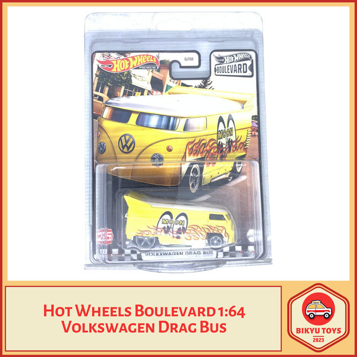 Jual Hot Wheels Boulevard 1 64 Volkswagen VW Moon Eyes Drag Bus